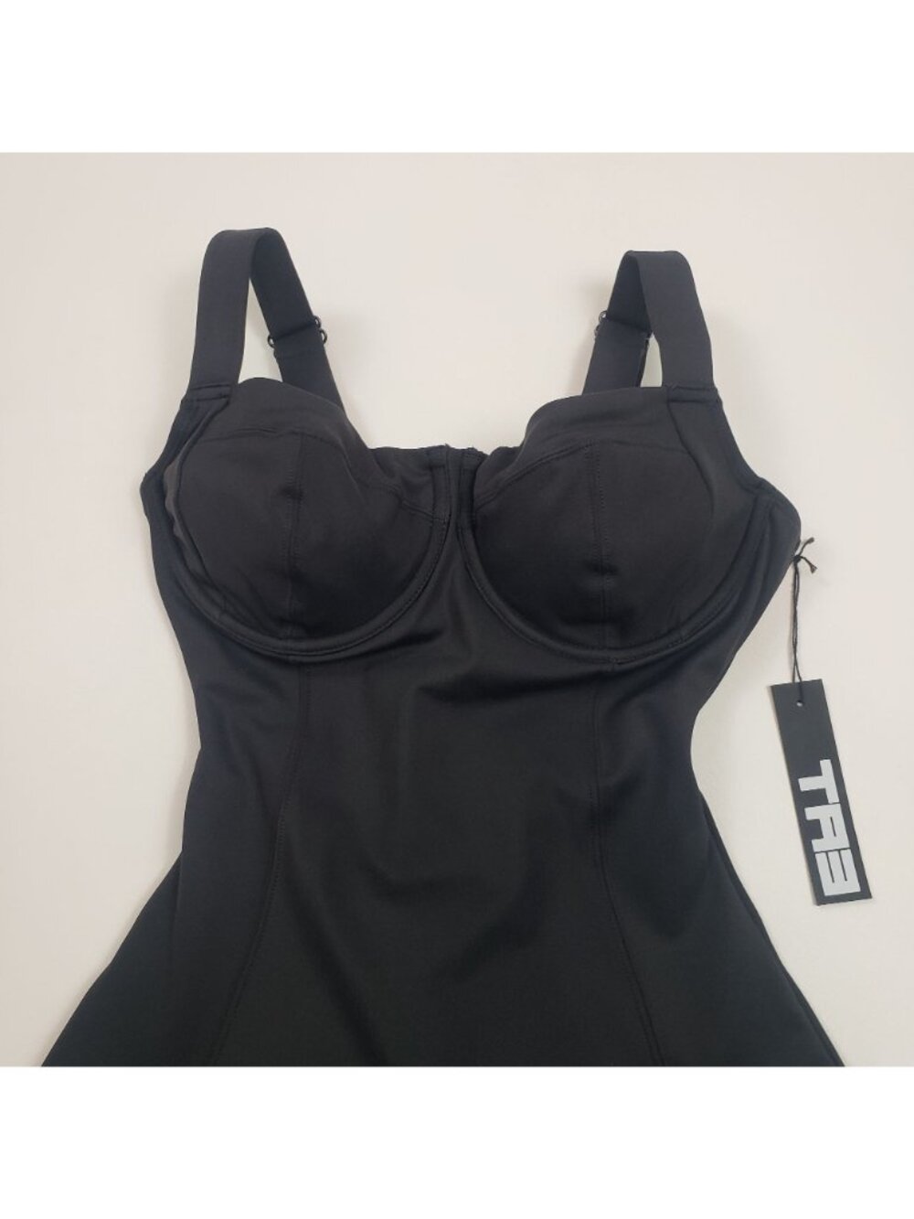 TA3 Lifty One Piece Black Swimsuit Small Reg/Long D/DD Adjustable Shaping NWT - Picture 12 of 16